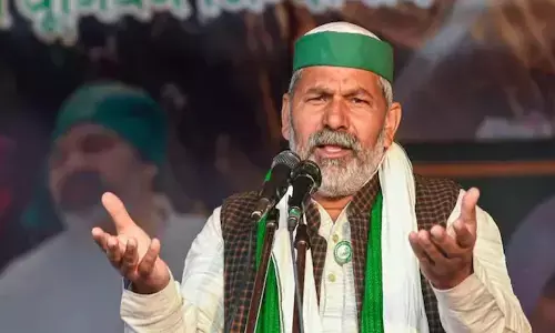 రైతు సంఘాల నేత రాకేష్ టికాయత్ పై దాడి