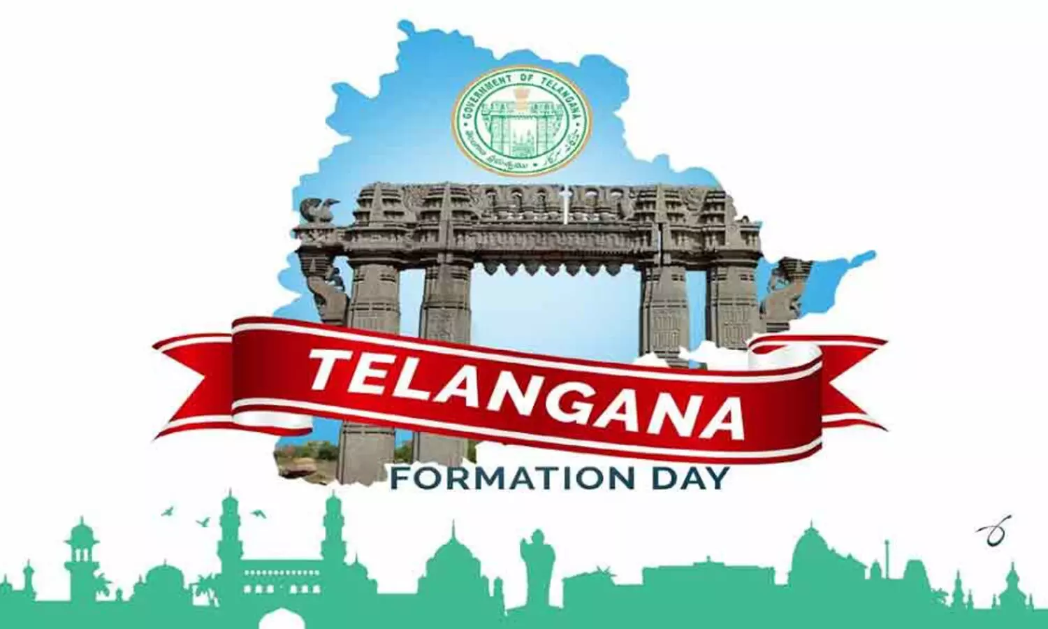 నేడు తెలంగాణ ఆవిర్భావ దినోత్సవం