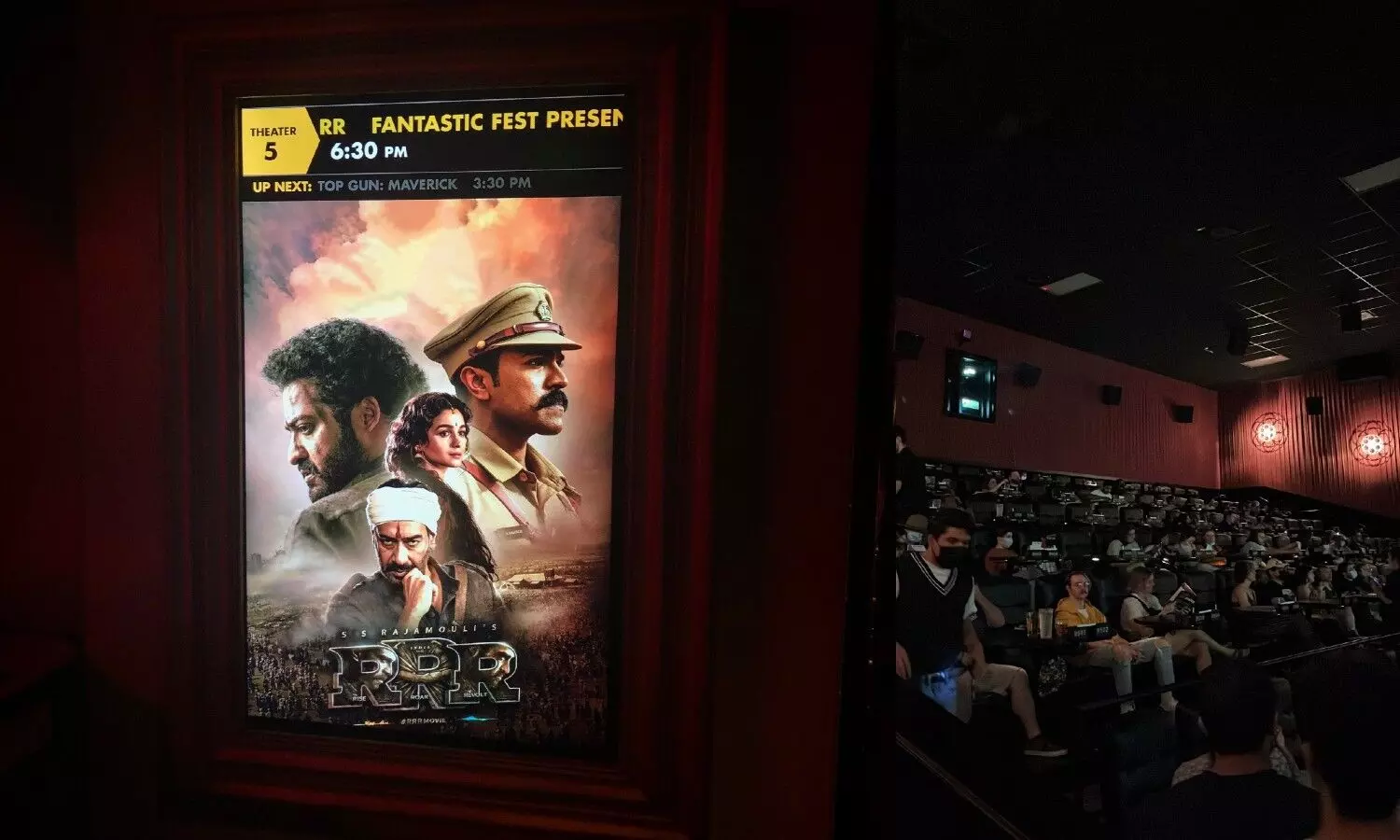 రీ రిలీజ్ అయిన ఆర్ఆర్ఆర్.. హౌస్ ఫుల్స్