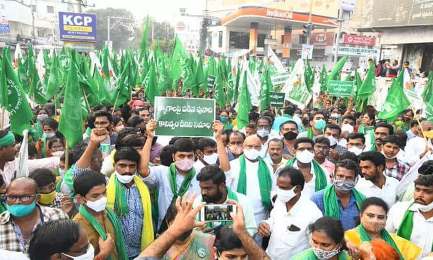 maha padayatra, farmers, break
