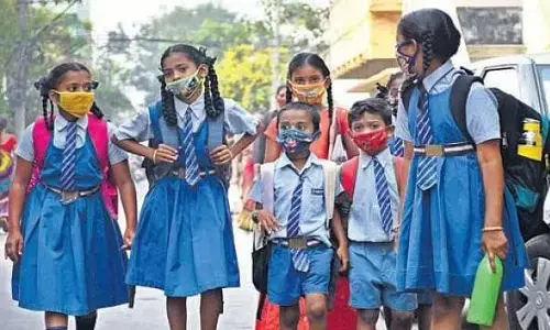 half-day, schools, telangana