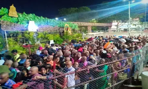 devotees,  rush, tirumala
