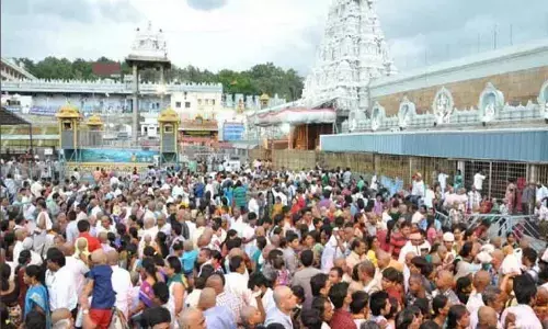 tirumala, devotees, rush