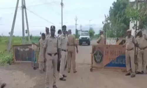 చంద్రబాబు ఇంటి వద్ద టెన్షన్