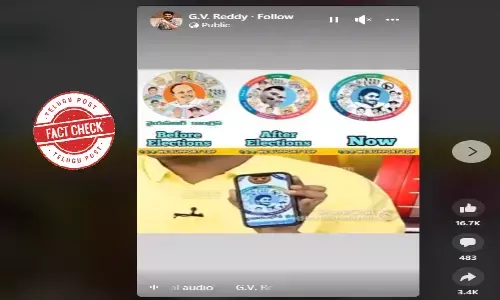 Fact Check: The claim that AP government removed Dr YSR from Navaratnalu logo is partly true