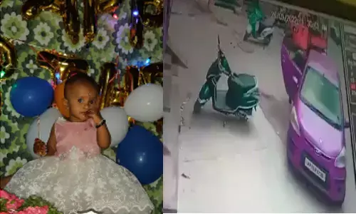 Hyderabad : చిన్నారిపై వేగంగా కారు.. మృతి