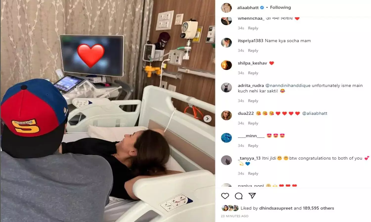 తల్లి కాబోతున్న ఆర్ఆర్ఆర్ హీరోయిన్ తల్లి కాబోతున్న ఆర్ఆర్ఆర్ హీరోయిన్