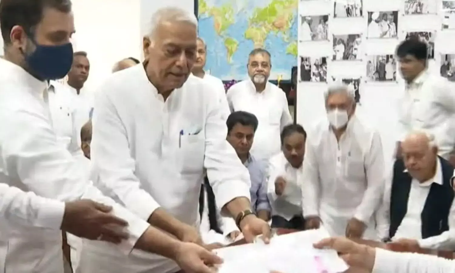 రాష్ట్రపతి అభ్యర్థిగా నామినేషన్ వేసిన యశ్వంత్ సిన్హా