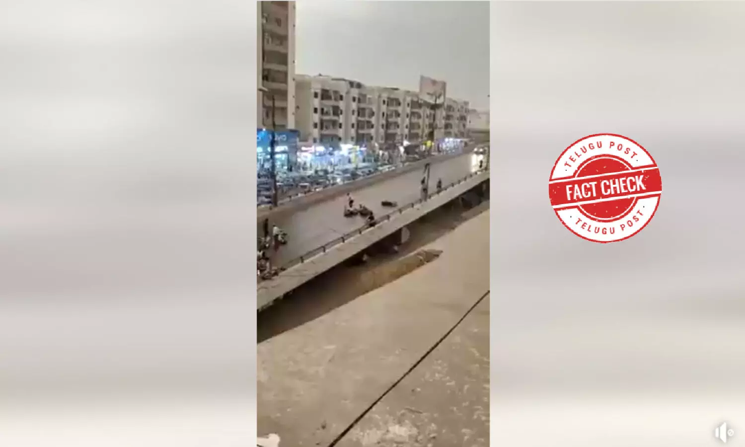 Video of bike crashes on flyover is NOT from Hyderabad