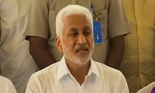 vijayasai reddy, ex mp, cid office,  vijayawada