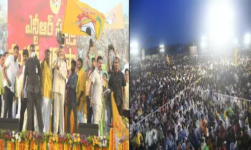 బాబుకు ఫైనాన్స్ చేస్తుందెవరు?