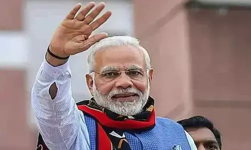 మరికాసేపట్లో భీమవరానికి మోదీ