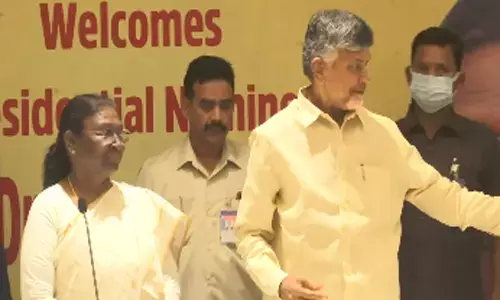 ద్రౌపది ముర్మును కలిసిన చంద్రబాబు