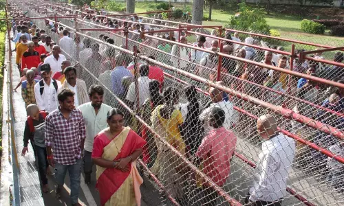 rush, devotees, tirumala