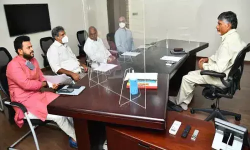 నేడు ఎంపీలతో చంద్రబాబు