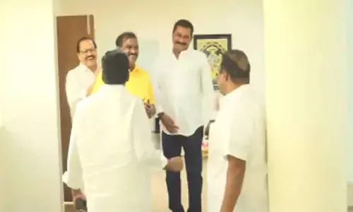 చంద్రబాబు ఇంటికి గంటా