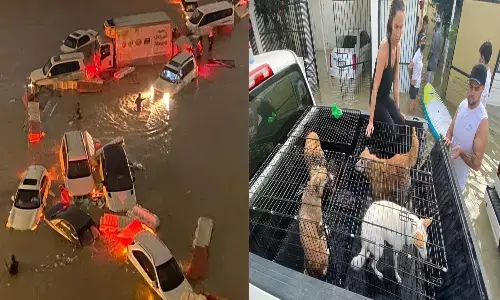 floods, uae, iran, america