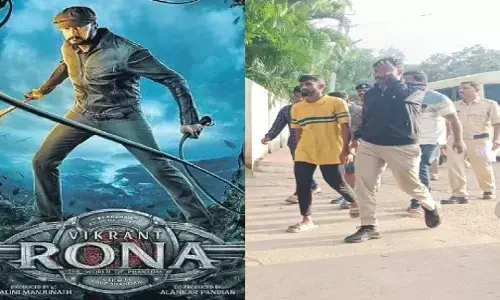 థియేటర్ లో విక్రాంత్ రోణ.. బయటేమో కొడవళ్ళతో దాడులు చేసుకున్న గ్యాంగ్ లు