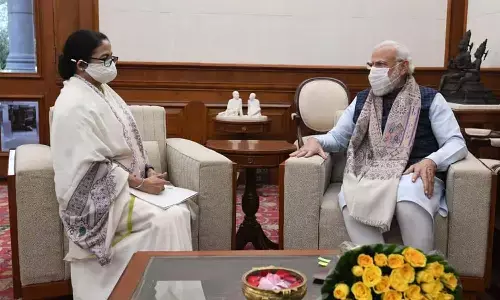 నేడు ప్రధానితో మమత భేటీ