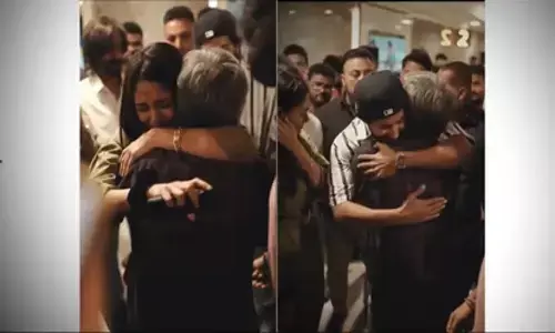 అందరి ముందు దర్శకుడిని పట్టుకుని ఏడ్చేసిన హీరోయిన్