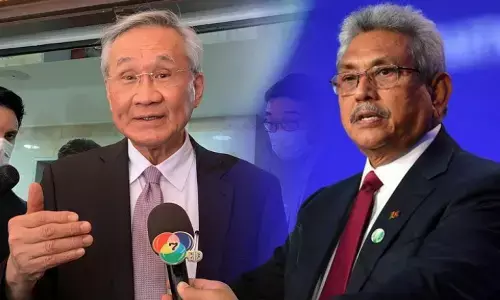 థాయ్‌లాండ్ కు గొటబాయ