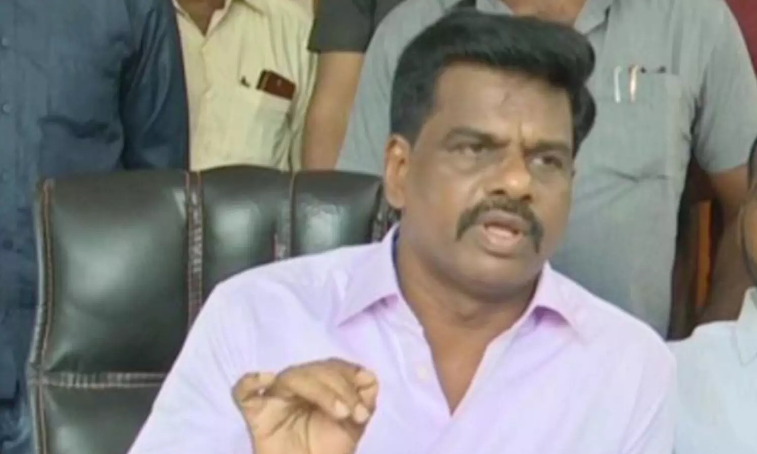 gorantla madhav former mp, arrested, police