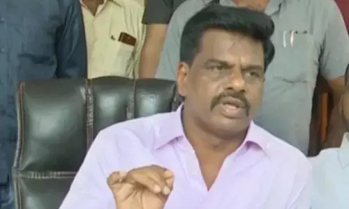 gorantla madhav former mp, arrested, police