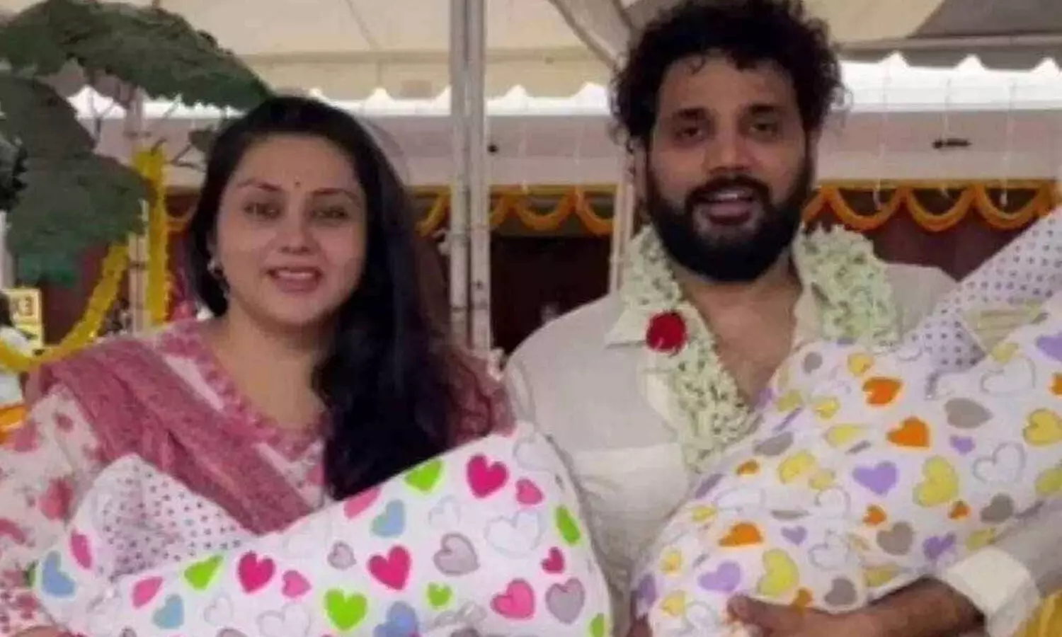 కవలలకు జన్మనిచ్చిన నటి నమిత