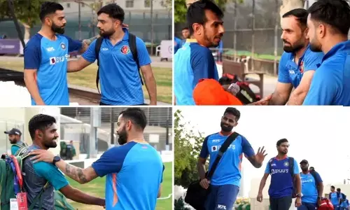 దుబాయ్ చేరుకున్న భారత జట్టు