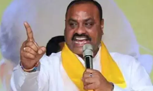 ఆ ఇద్దరు అధికారులపై చర్యలు తీసుకోండి : అచ్చెన్నాయుడు