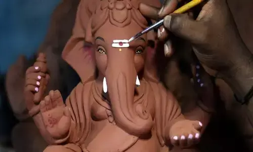 మట్టి గణపతి ముఖ్యం