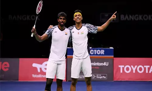 చిరాగ్ శెట్టి-సాత్విక్‌సాయిరాజ్ జోడికి.. కాంస్యం మాత్రమే..!