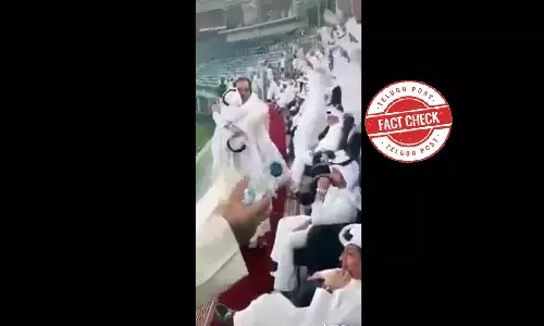 నిజ నిర్ధరణ: ఆసియా కప్ ట్20 మ్యాచ్‌లో పాకిస్థాన్‌పై భారత్ విజయం సాధించినందుకు దుబాయ్ షేక్‌లు సంబరాలు చేసుకున్నారా?