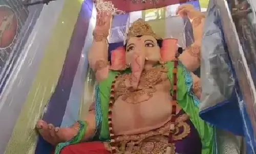 తెలుగురాష్ట్రాల్లో అతిపెద్ద వినాయక విగ్రహం ఇదే !