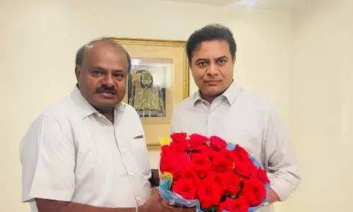 కేటీఆర్ తో భేటీపై కుమారస్వామి ఏమన్నారంటే?