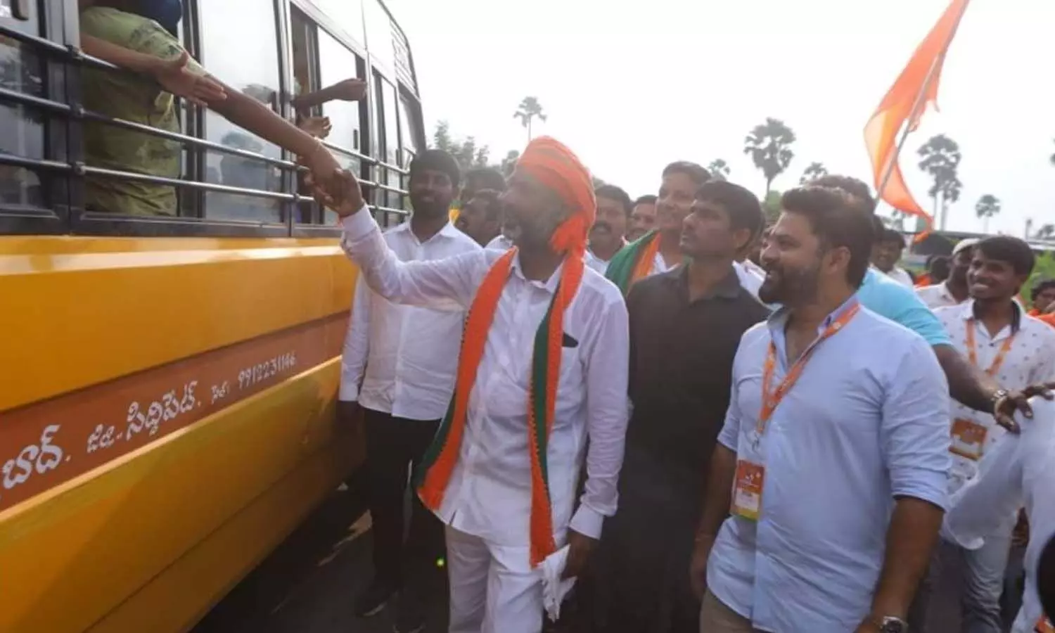 బండి పాదయాత్ర ప్రారంభం