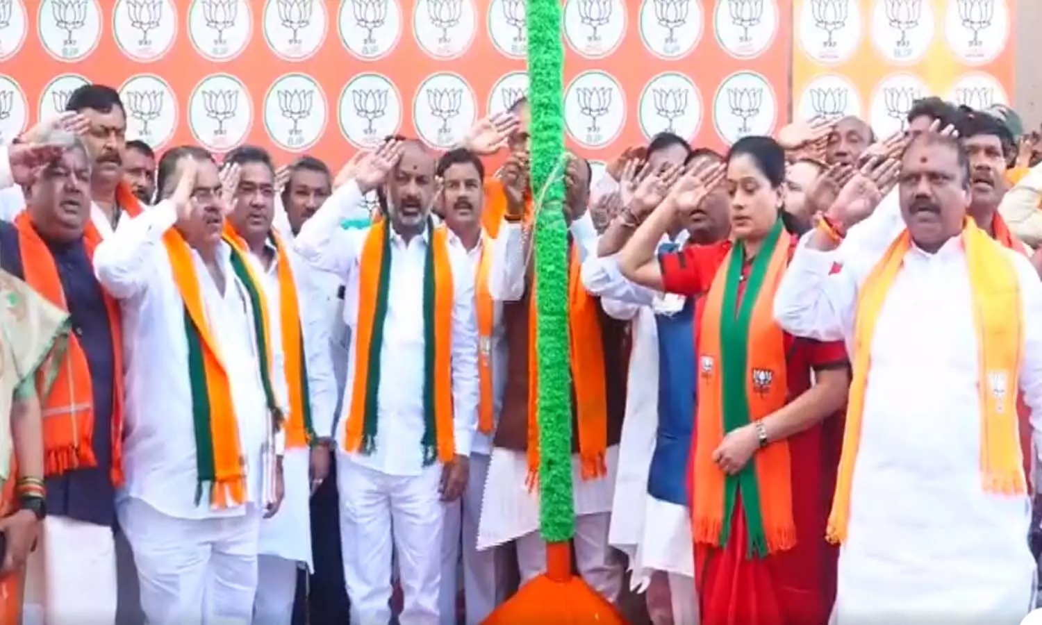 బీజేపీ కార్యాలయంలో విమోచన దినోత్సవం