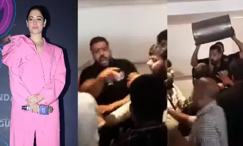 మీడియా ప్రతినిధులను కొట్టిన తమన్నా బౌన్సర్లు