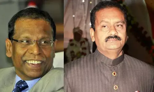 రిటైర్డ్ ఐపీఎస్ అధికారి ఏకే ఖాన్, కుమారుడు మొహ్సిన్ ఖాన్, కాంగ్రెస్ నేత షబ్బీర్ అలీపై కేసు నమోదు