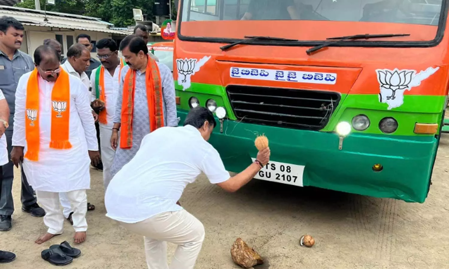 bjp, poru bata, andhra pradesh