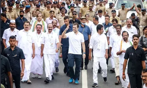 14వ రోజుకు చేరిన రాహుల్ యాత్ర