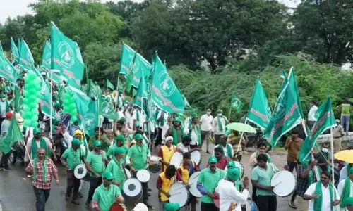 farmers, mahapadayatra, gudivada