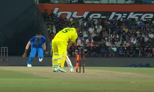 8 ఓవర్ల మ్యాచ్.. భారత్ ముందు భారీ లక్ష్యం