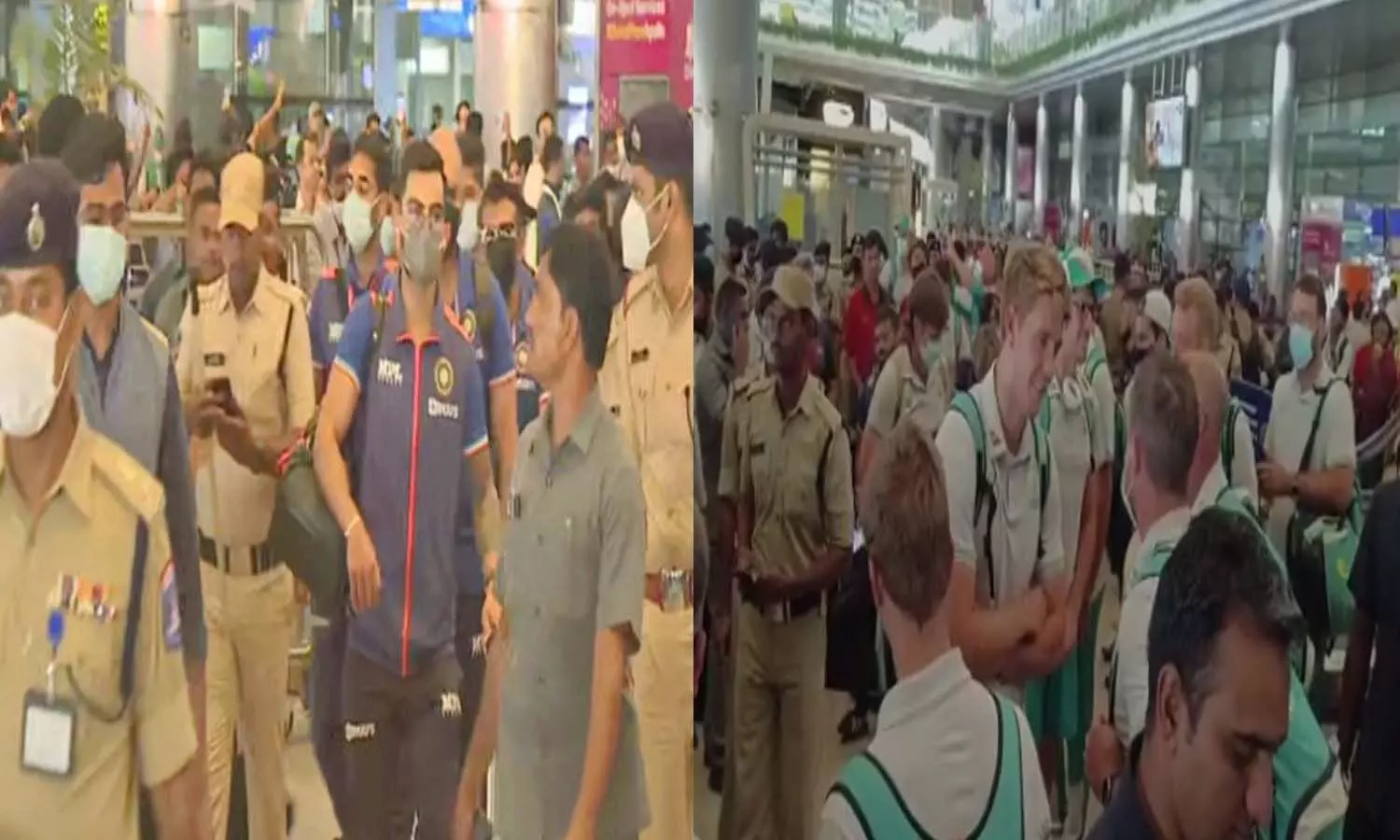 హైదరాబాద్ కు చేరుకున్న క్రికెటర్లు హైదరాబాద్ కు చేరుకున్న క్రికెటర్లు