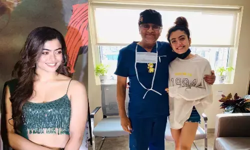 రష్మిక కు మోకాలినొప్పి.. చికిత్స చేసిన డాక్టర్ గురువా రెడ్డి ఛమక్కులు