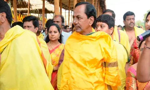 కేసీఆర్ మరోసారి మహాయాగం