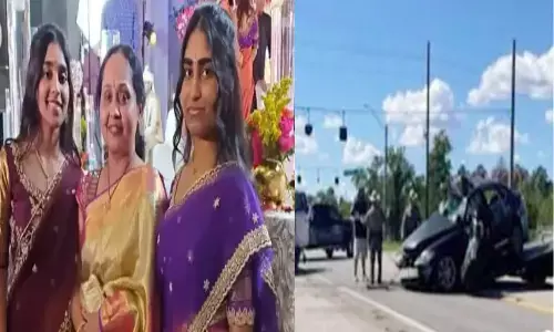 అమెరికాలో రోడ్డు ప్రమాదం.. విజయవాడకు చెందిన ముగ్గురు మృతి