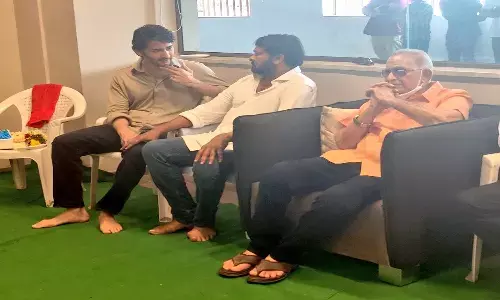 మహేష్ బాబును కలిసిన చిరంజీవి