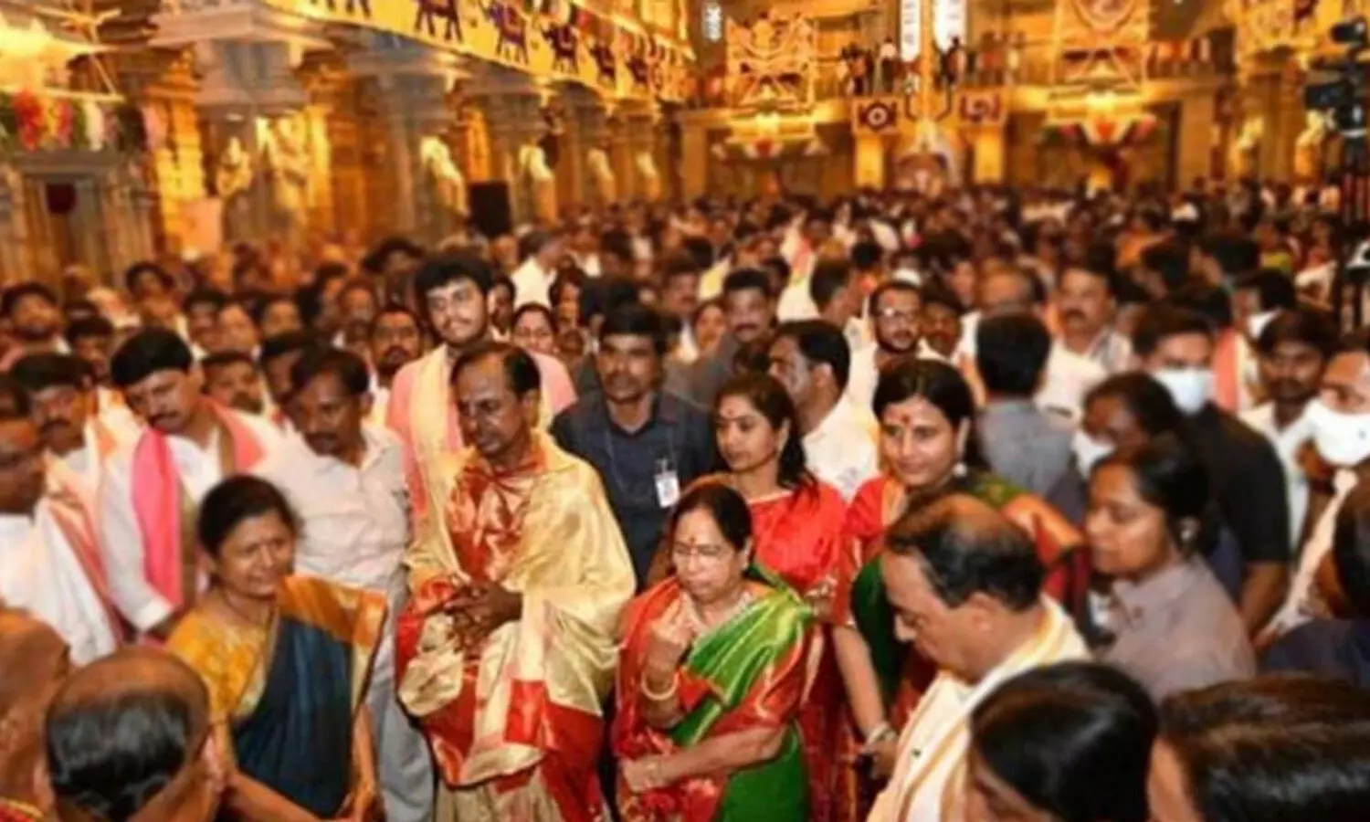 kcr, chief minister, yadadri