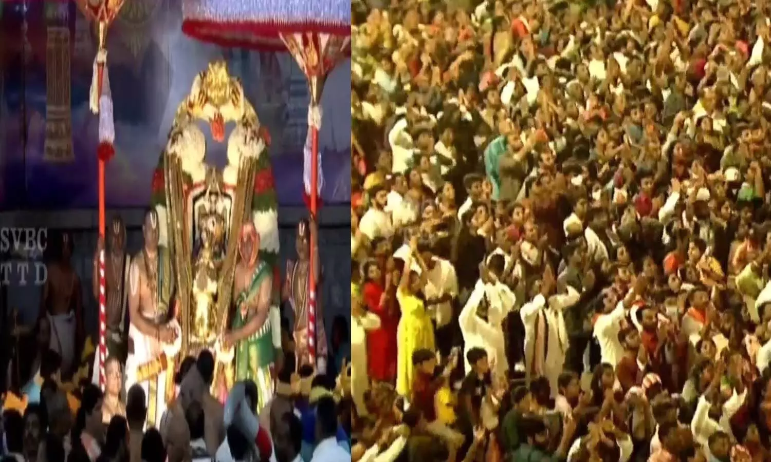 గోవింద నామస్మరణతో మార్మోగుతున్న తిరుమల గోవింద నామస్మరణతో మార్మోగుతున్న తిరుమల